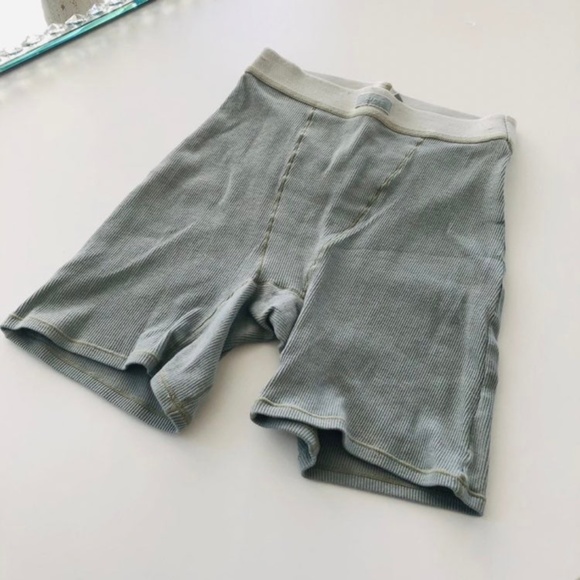 Skims Cotton Ribbed Boxer and Plunge Bra Set - Picture 9 of 10